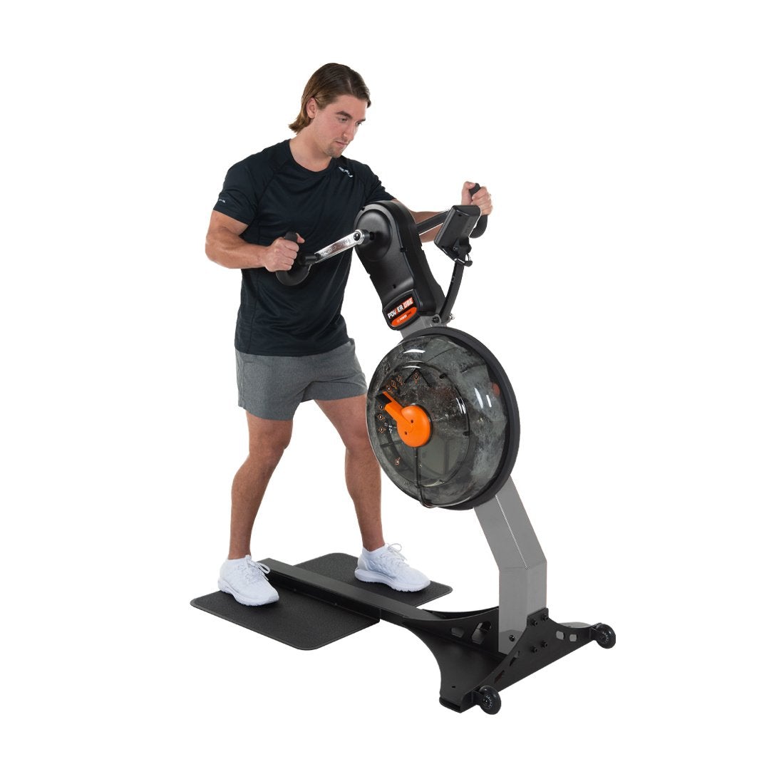 Ergometer magnetic clearance