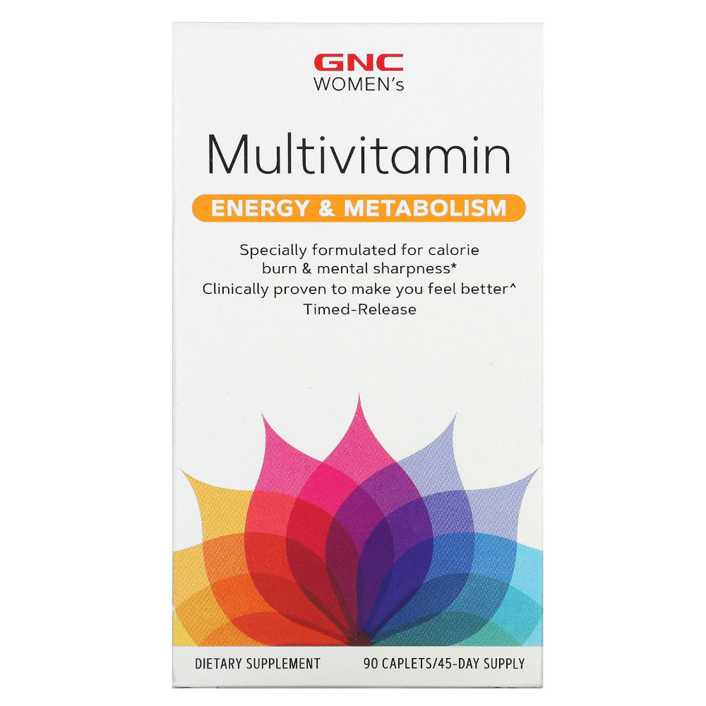 GNC Woman’s Multivitamin, Energy & Metabolism, 90 Caplets.