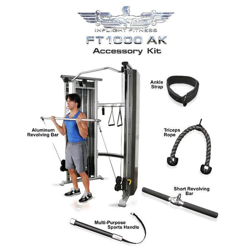 Inflight Fitness FT1000 Functional Trainer Accessory Kit.