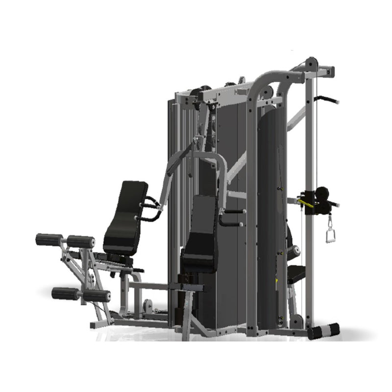 Inflight Fitness Liberator Multi Station Gym 4 Station with Shrouds and cable column.