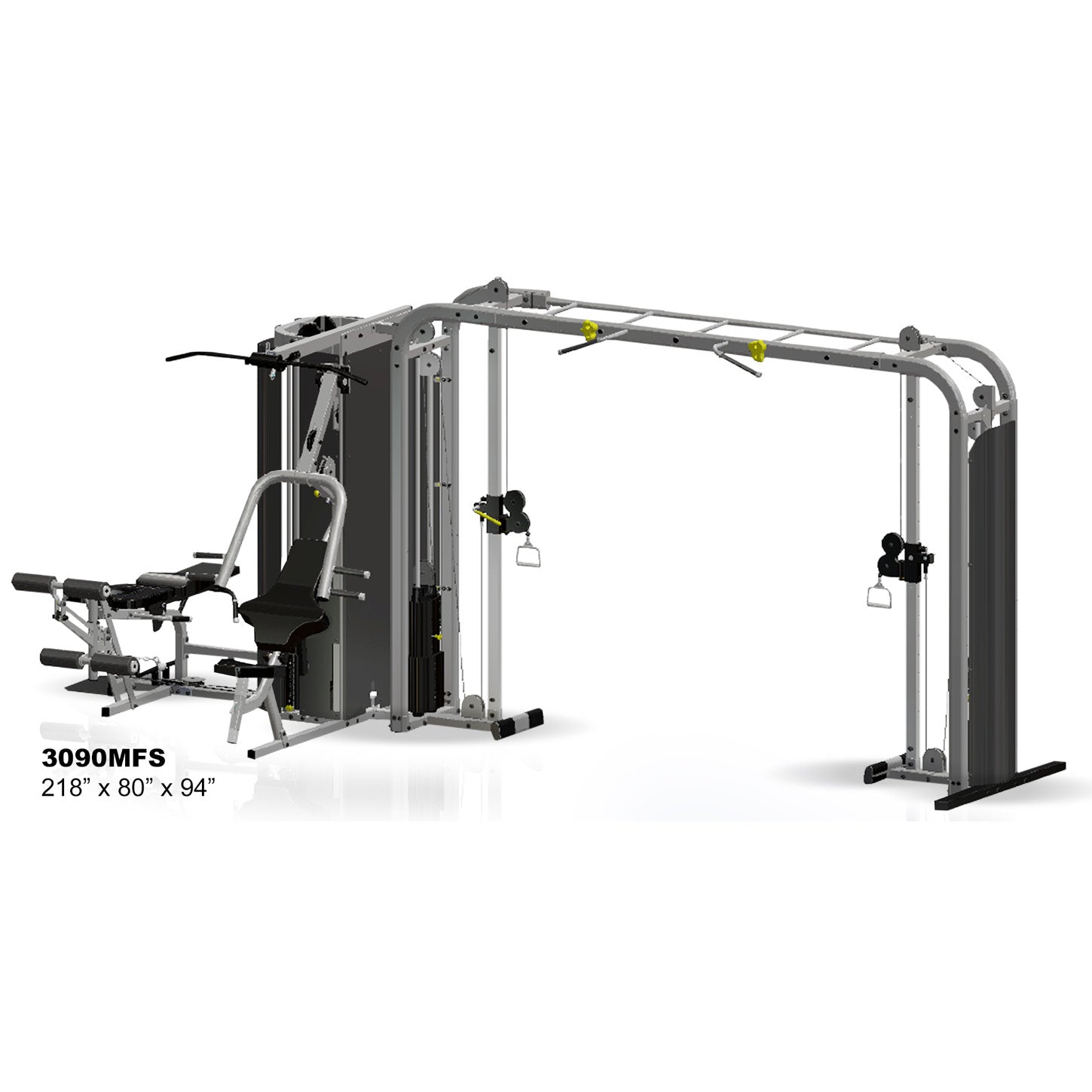 Cable crossover multi sale gym