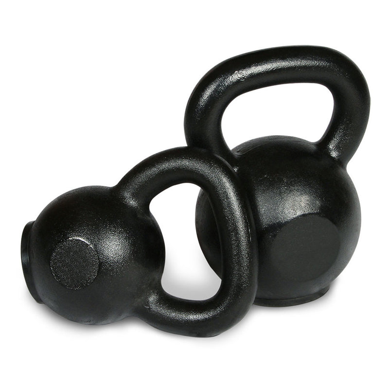 Intek Cast Iron Kettlebells with Rubber Base.