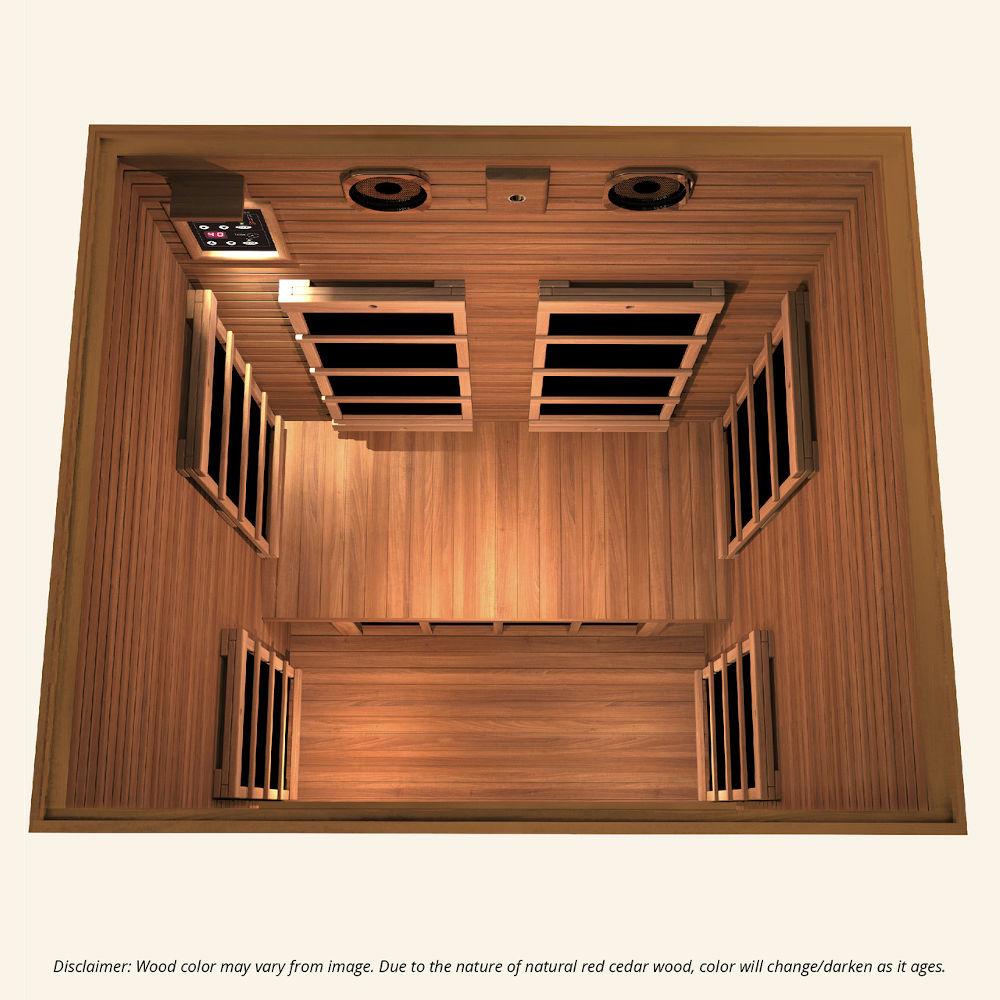 JNH LifeStyles Freedom 1 Person top view featuring LED Lights and premium sound system.