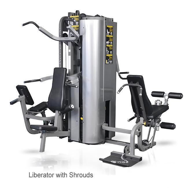 Inflight Fitness Liberator Multi Station Gym 3 Station with Shrouds.