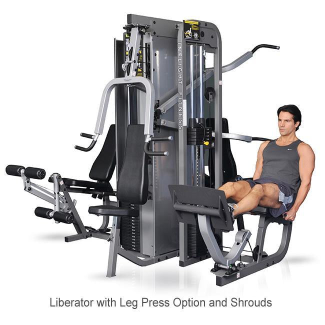 Inflight Fitness Liberator Multi Station Gym 4 Station with leg press.