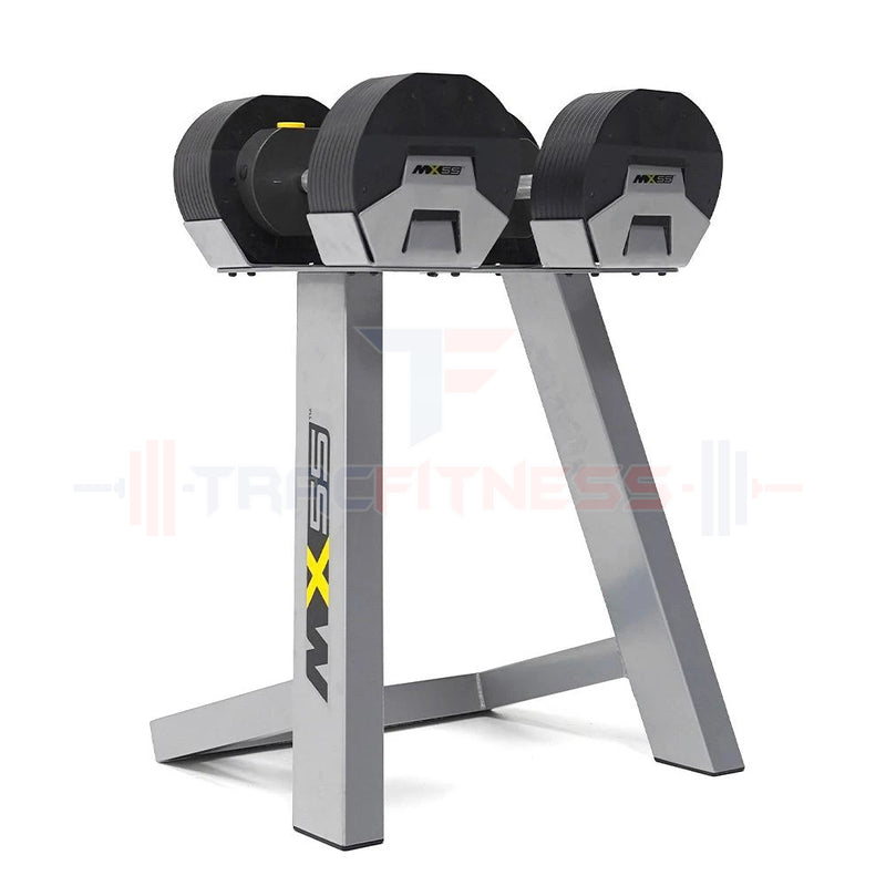 MX55 Select Compact Adjustable Dumbbells 5 to 55lbs - alternate view.