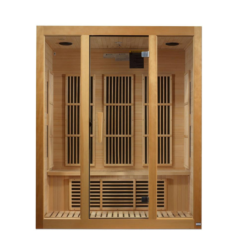 Maxxus Bellevue 3 Person Sauna - Front Image.