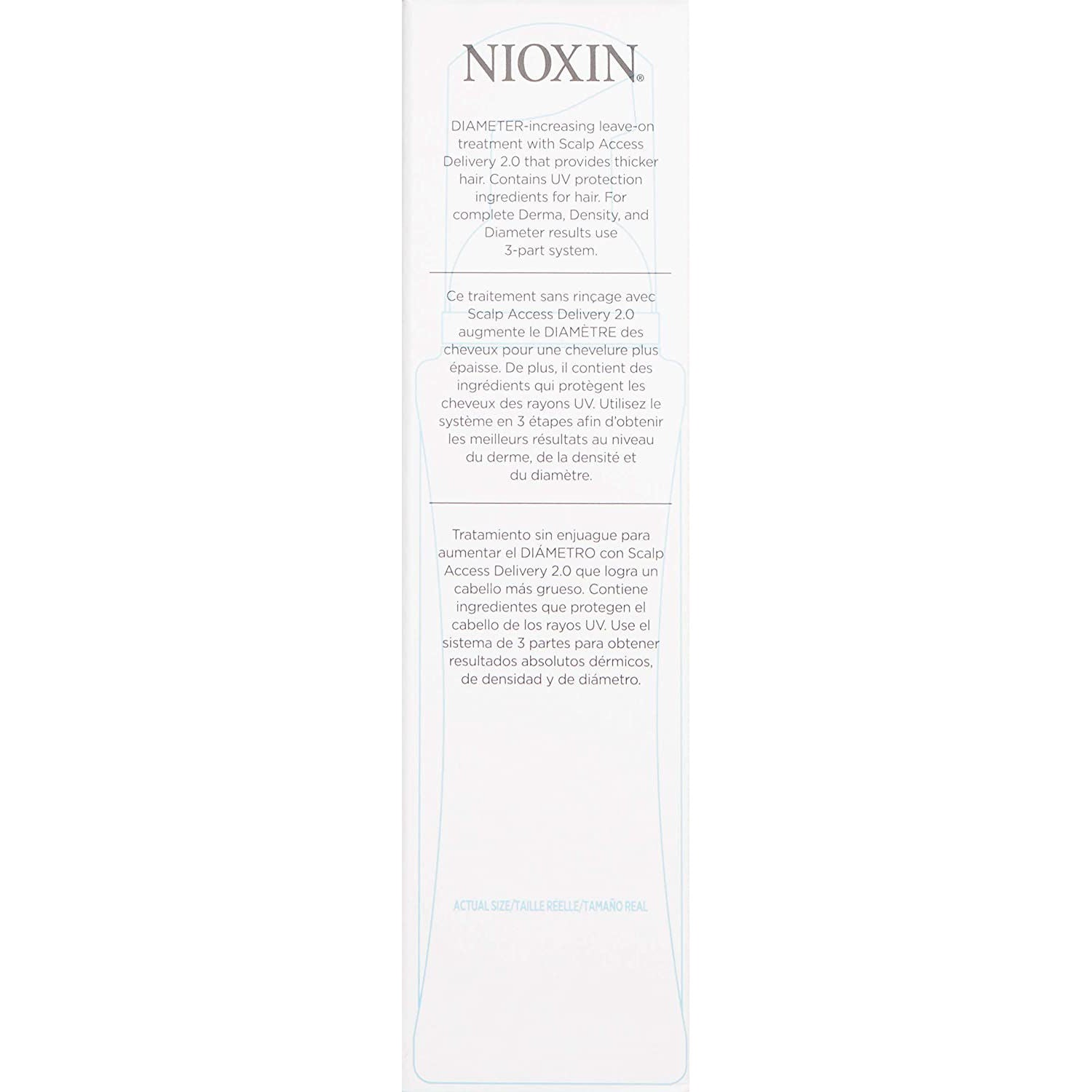 Nioxin 2 Scalp & Hair Leave-In Treatment System - Ingredients.