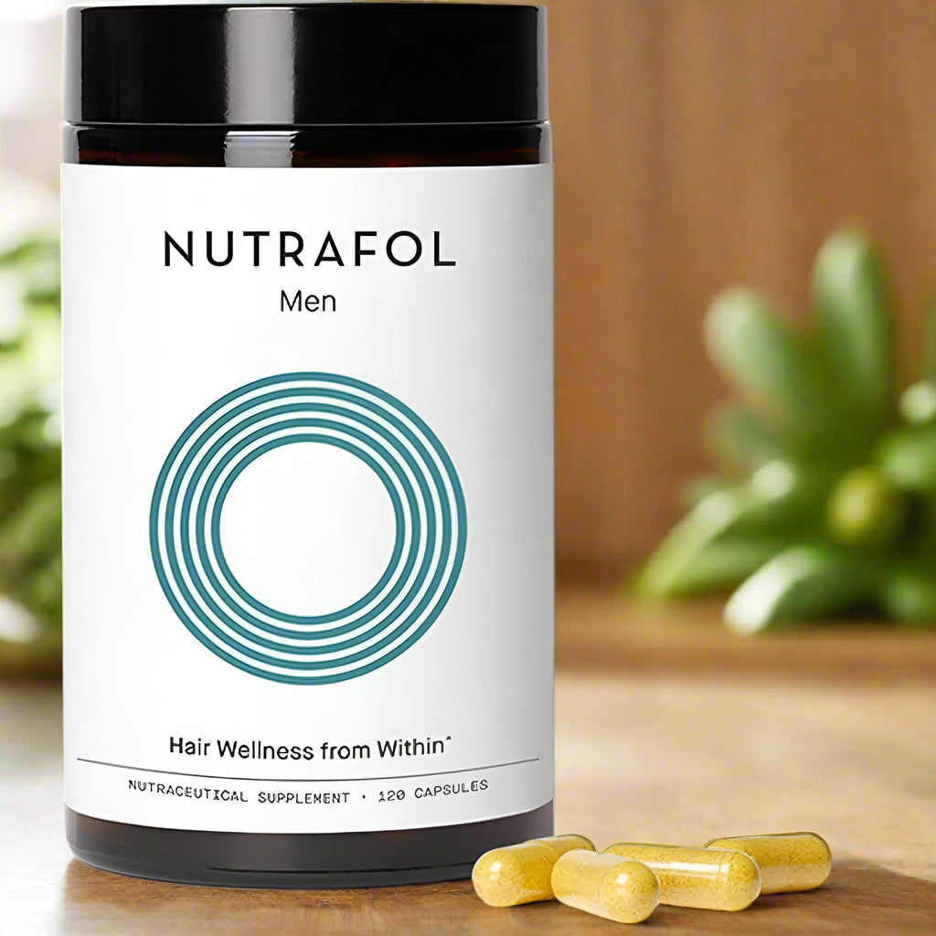 Nutrafol Men Hair Growth Supplement 120 Count (Pack of 1).