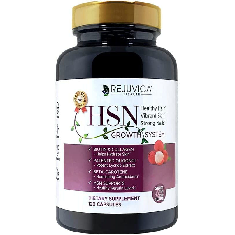 HSN System - Advanced Hair, Skin & Nails Support Supplement.