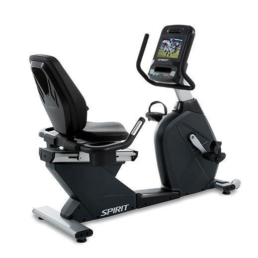 Spirit Fitness CR900ENT Commercial Recumbent Bike| TouchScreen 