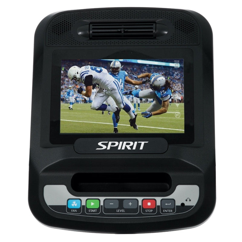 Spirit Fitness CE900ENT Elliptical Touchscreen Console.