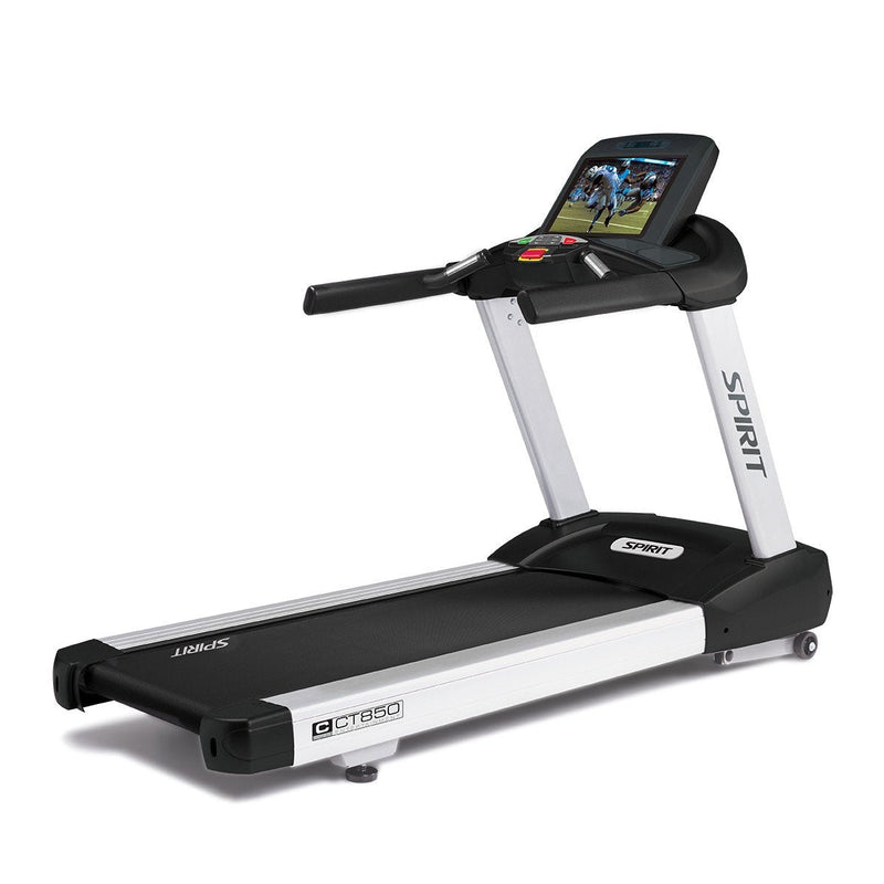 Spirit Fitness CT850ENT Touchscreen Commercial Treadmill.