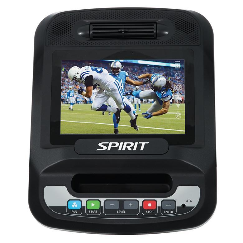 Spirit Fitness CT900ENT Touschreen Console with live TV.