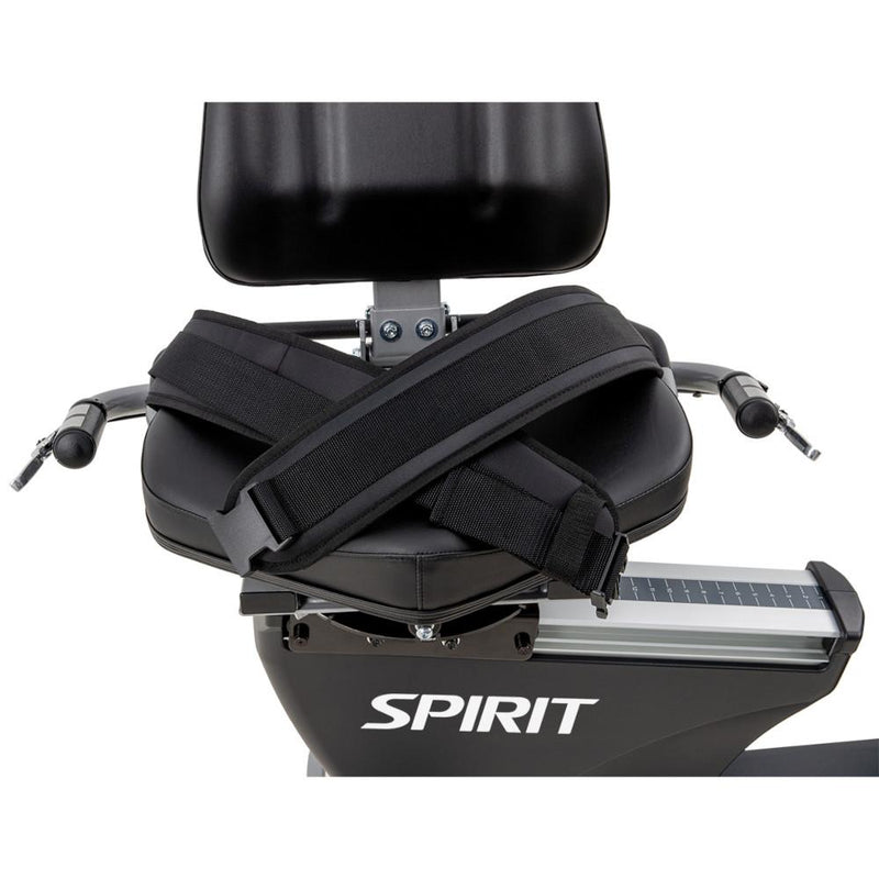Spirit Fitness MS300 Rehabilitation Recumbent Stepper - swivel seat with belt.