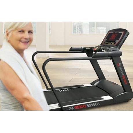 Sport Fitness 6500 Silver Edition Medical Treadmill 