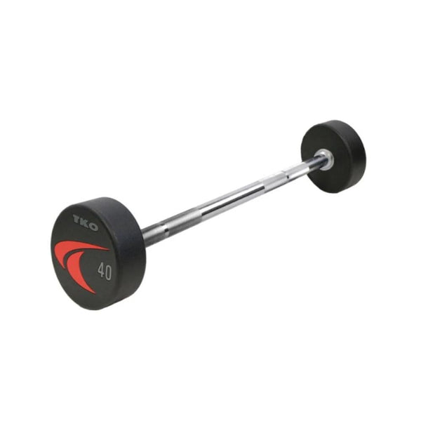 TKO Signature Series Fixed Urethane Straight Barbells