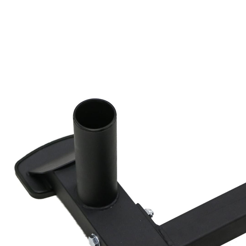 TKO 6000 Squat Stand - Rear Weight Storage.