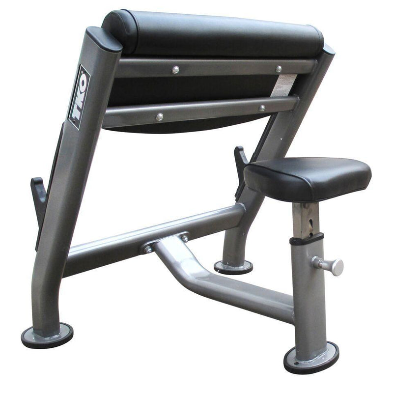 TKO Preacher Curl Bench back and seat.
