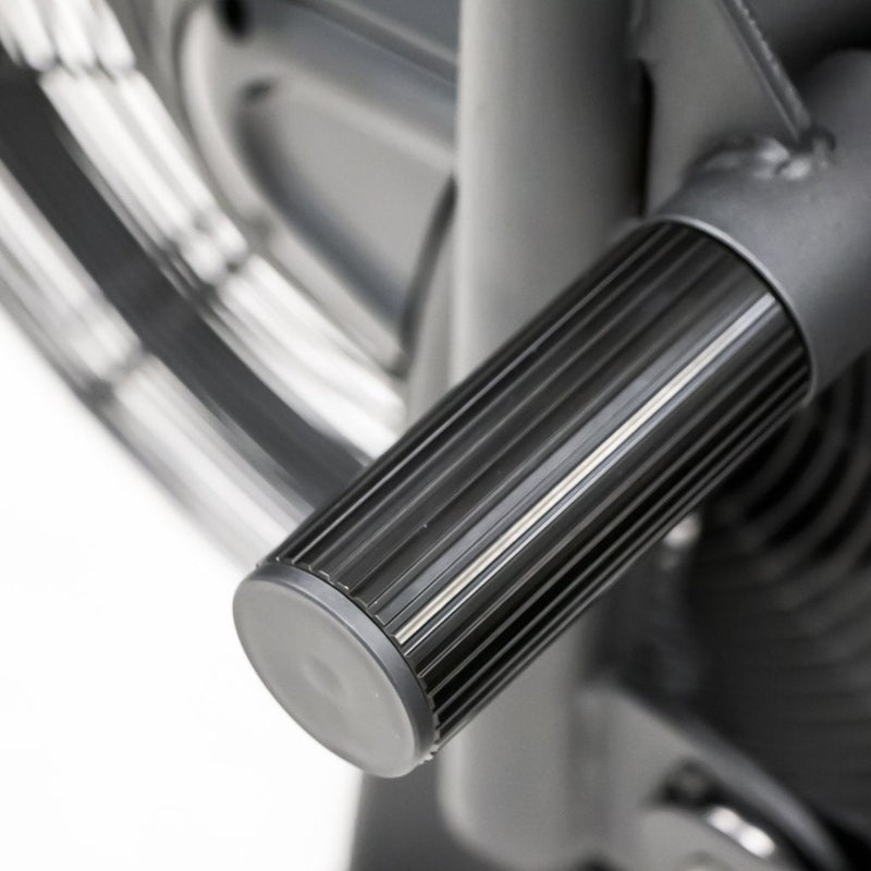 TKO 8AB AirRaid Commercial Air Bike - foot placement.
