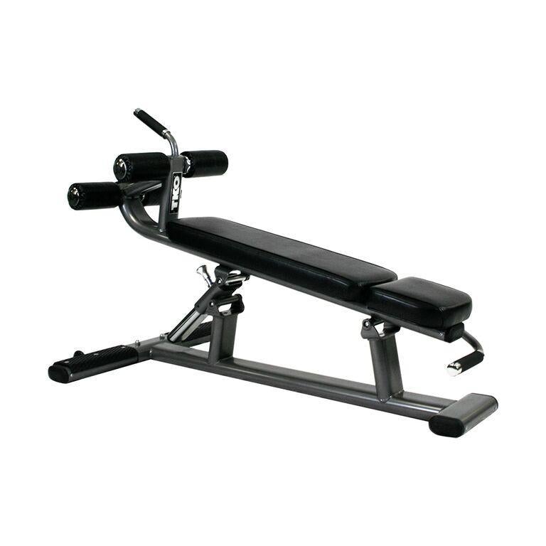 TKO Commercial Adjustable Ab Crunch Bench with Black Pading
