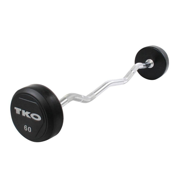 Bar and top dumbbell set