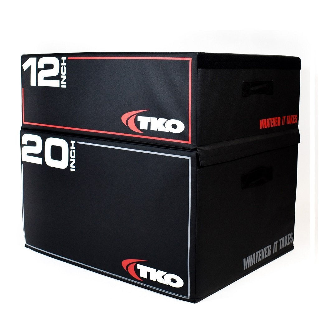 TKO Stackable Foam Plyo Box 12"and 20 inch stacks.