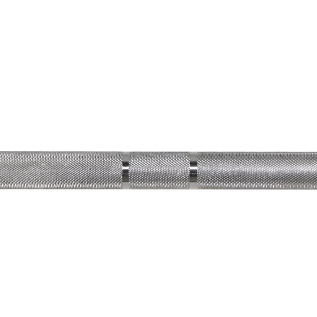 TKO Middle Weight 7 Ft Olympic Bar - Dual Knurl Mark.