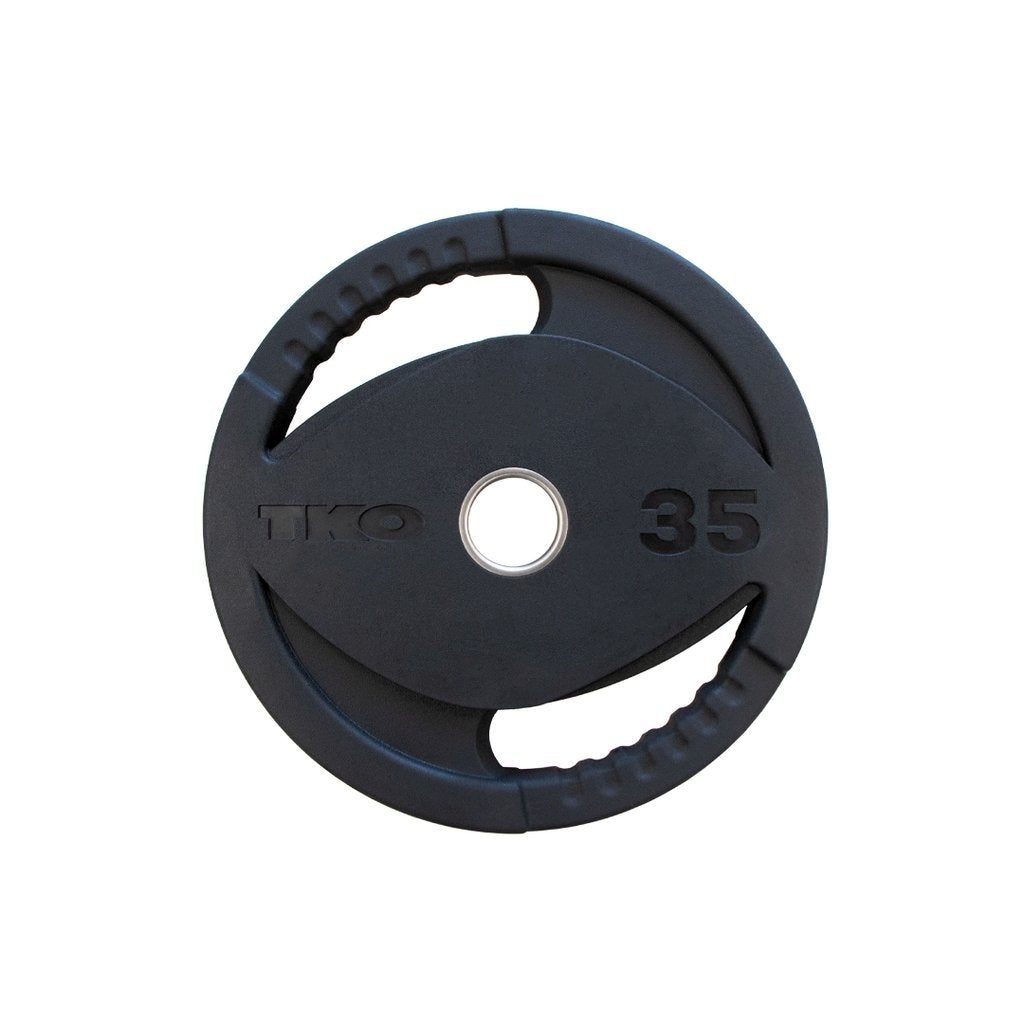 TKO Signature Olympic Rubber Plate - 35 lbs.