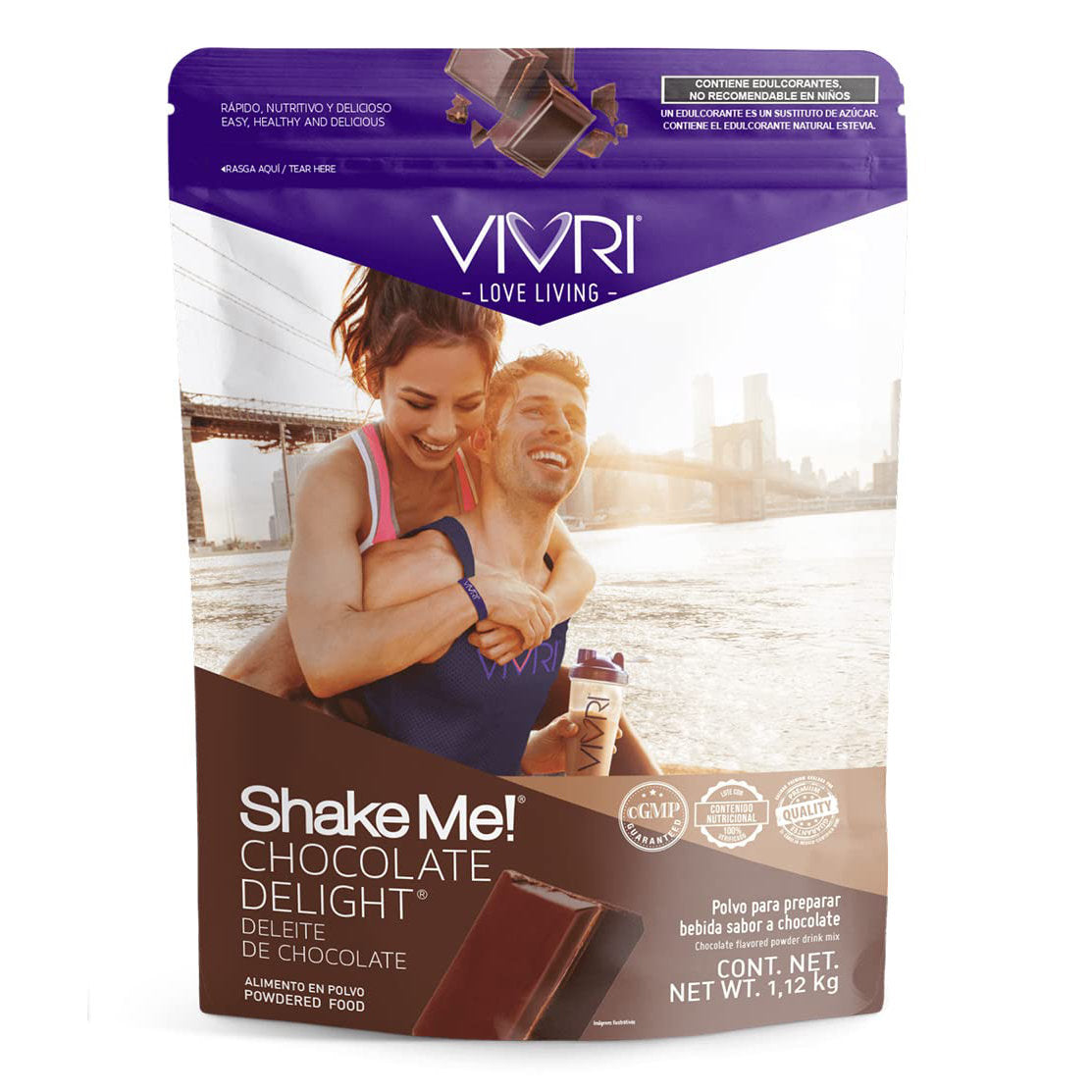 Vivri Essential Nutrition Meal Replacement Chocolate Delight 39.5 oz.