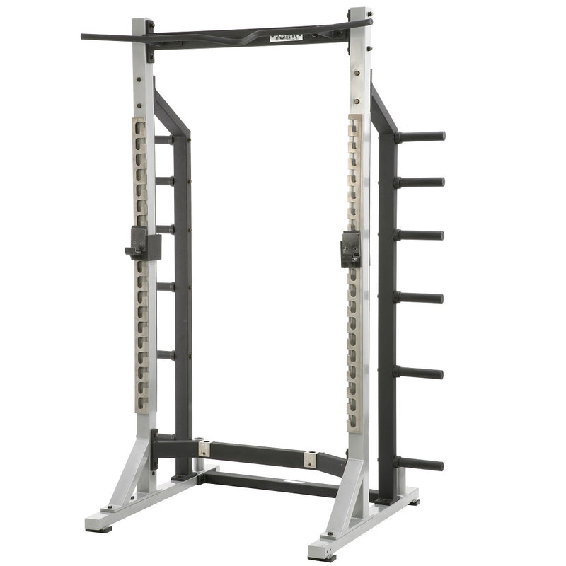 York STS Commercial Half Rack with a silver frame.