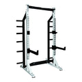 York STS Commercial Half Rack with a white frame.